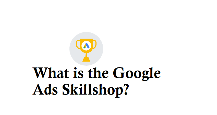 What is the Google Ads Skillshop?