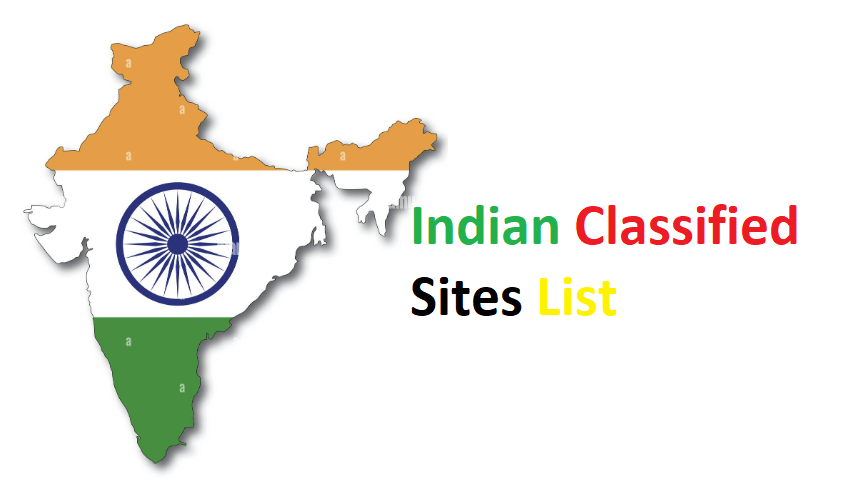 Free Indian Classified Submission Sites List