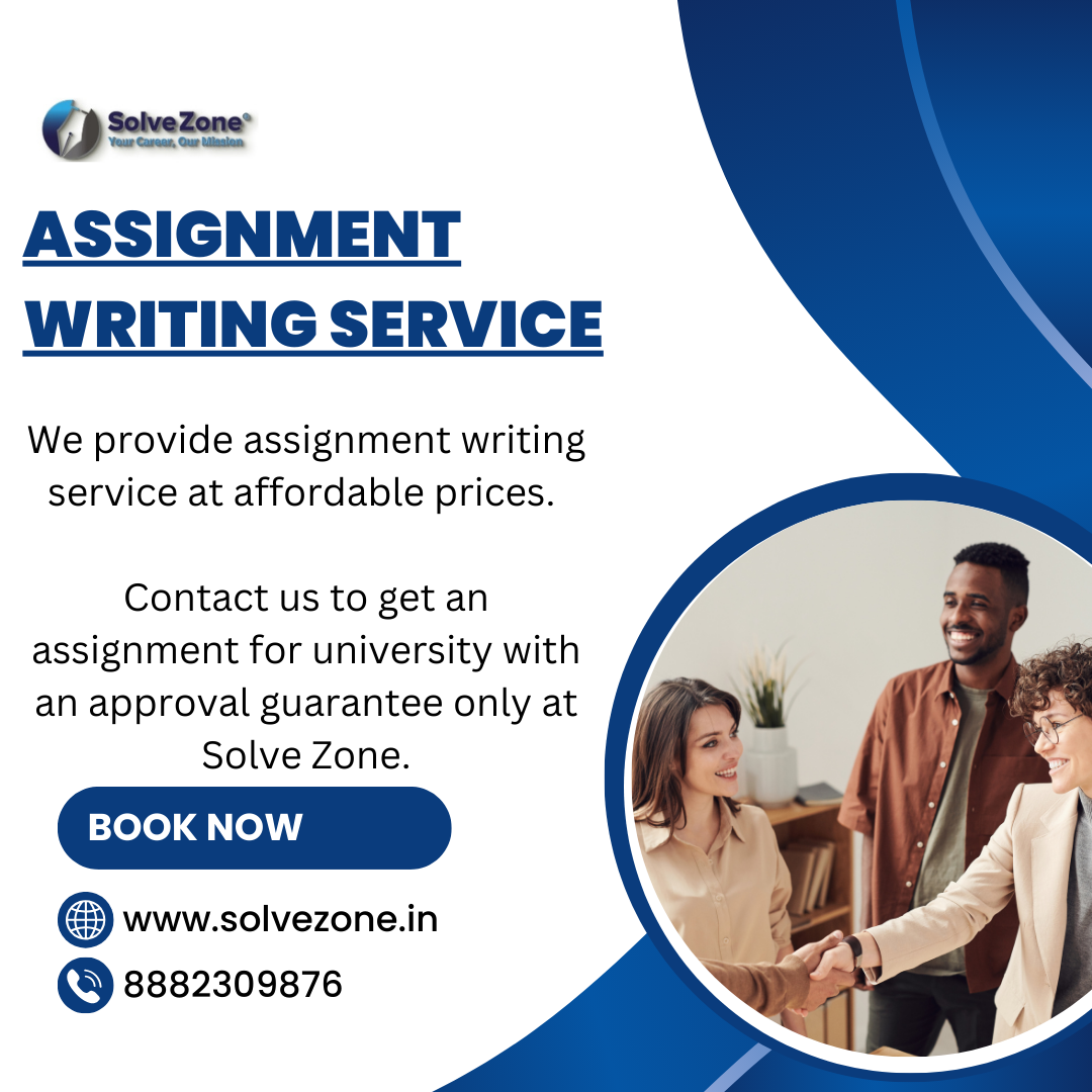 Top Assignment Writing Service in India – Solve Zone (2024)