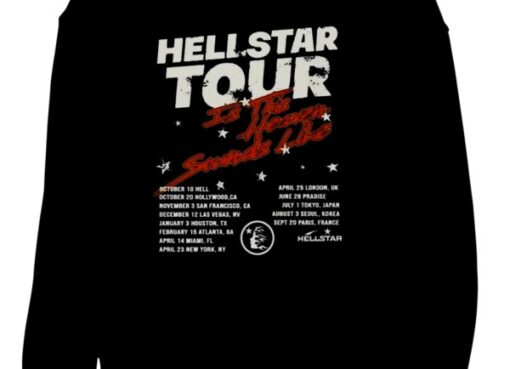 Hellstar Tour Sweatshirt – Black