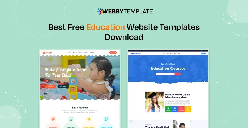 Download Best Free Education Website Templates (Responsive)