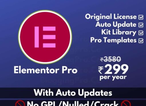 Buy Elementor pro activate with original licence key