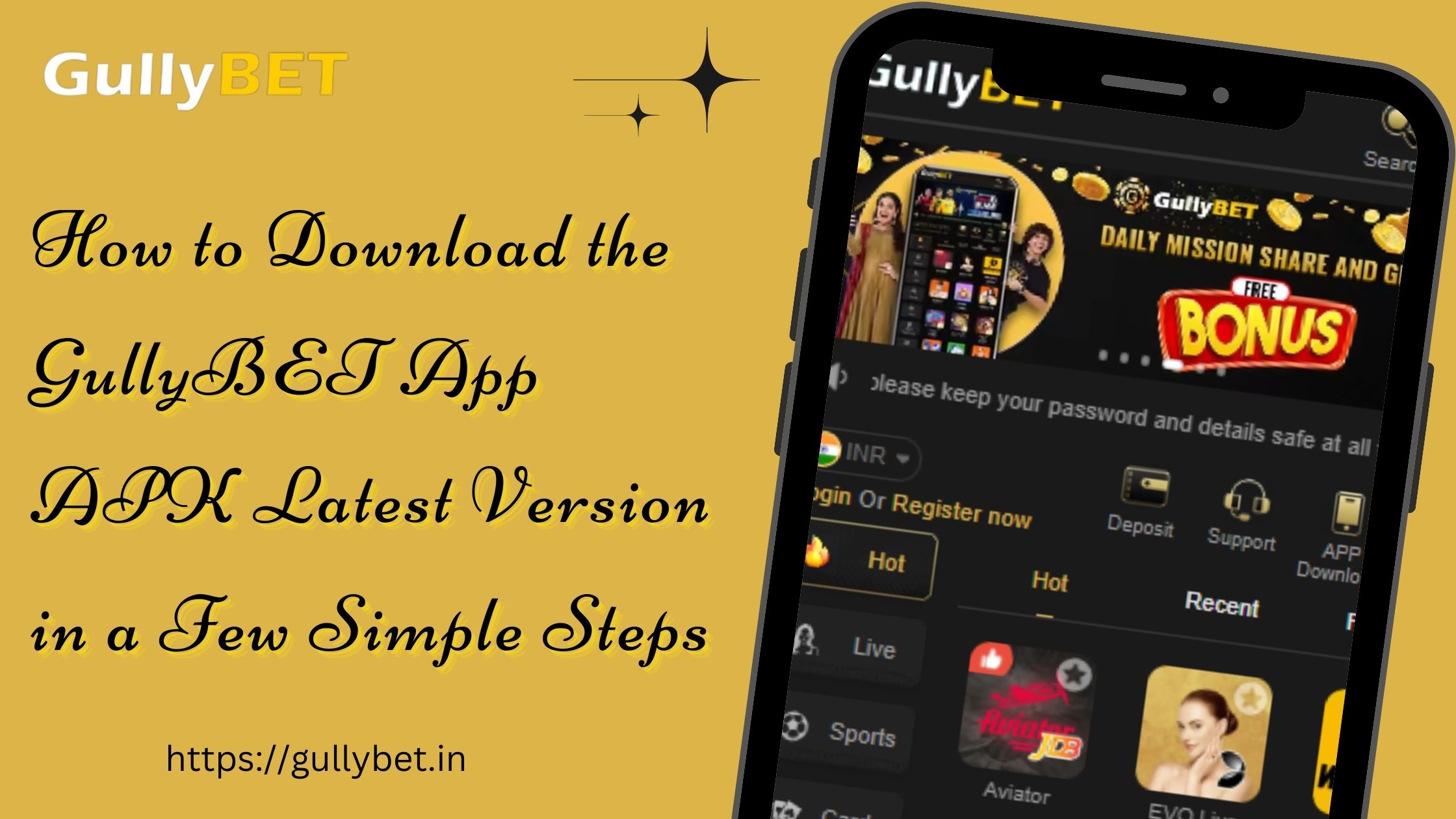 Gullybet app download apk latest version