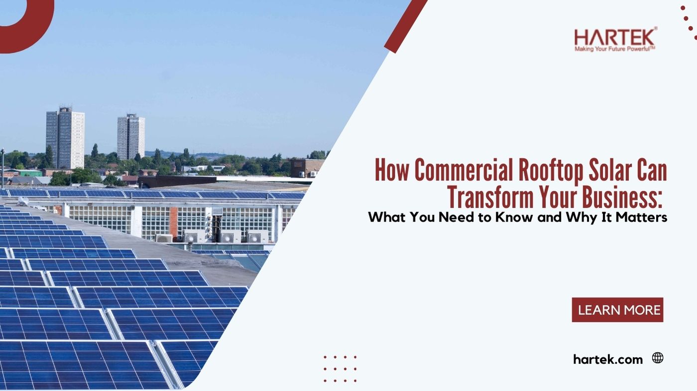 commercial rooftop solar system