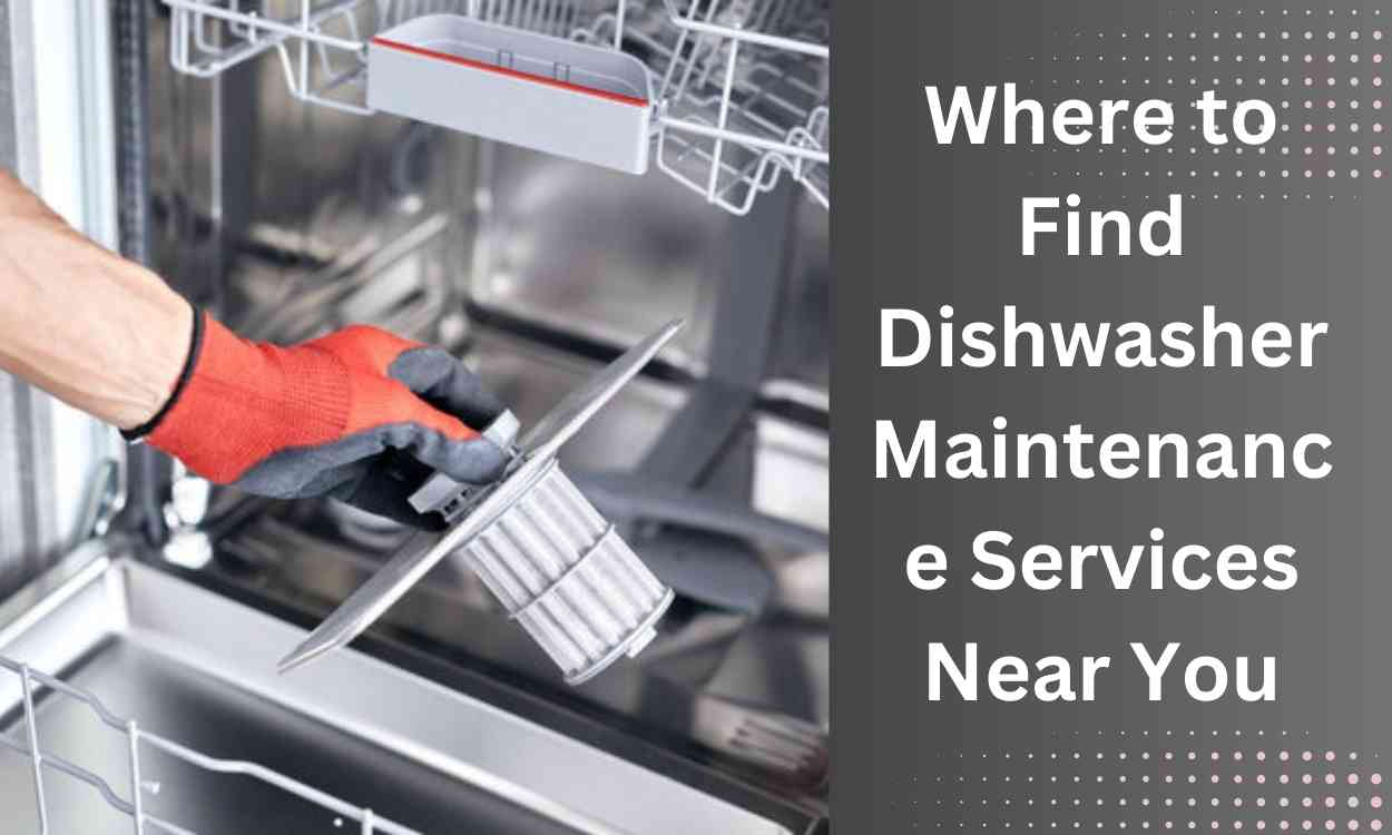 Where to Find Dishwasher Maintenance Services Near You