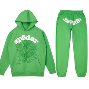 Green Sp5der Web worldwide Tracksuit