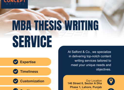 mba thesis writing services