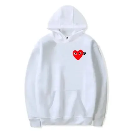 CDG Double Heart Hoodie – Iconic Style & Comfort in the US