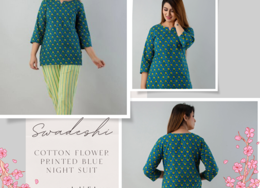 Cotton Night Suits for Ladies online