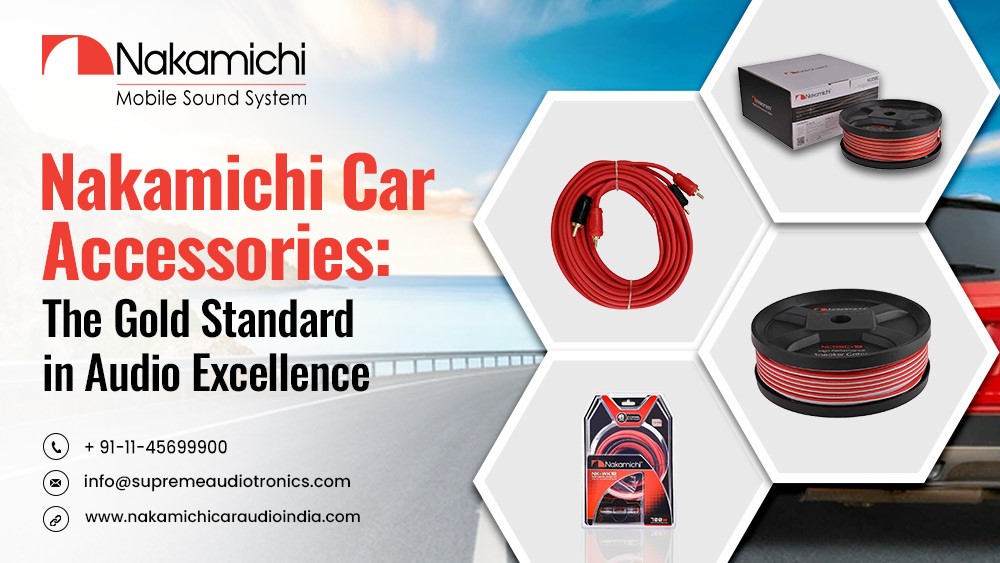 Nakamichi Car Accessories: The Gold Standard in Audio Excellence