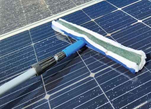 solar panel cleaning