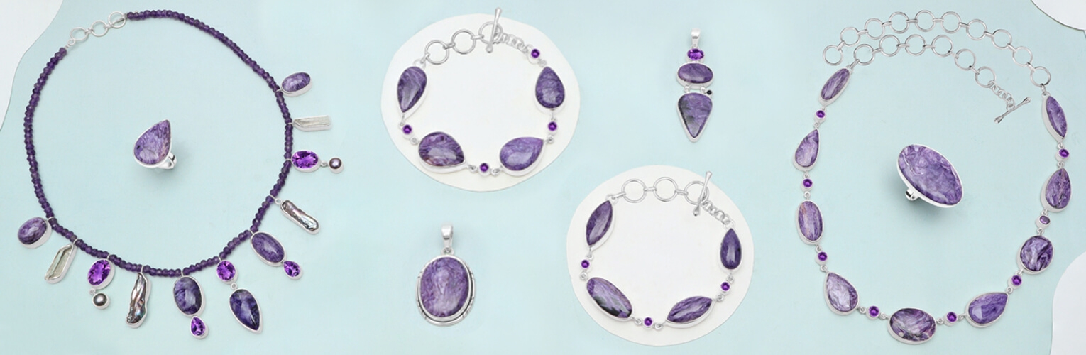 Charoite Jewelry For A Touch Of The Precise