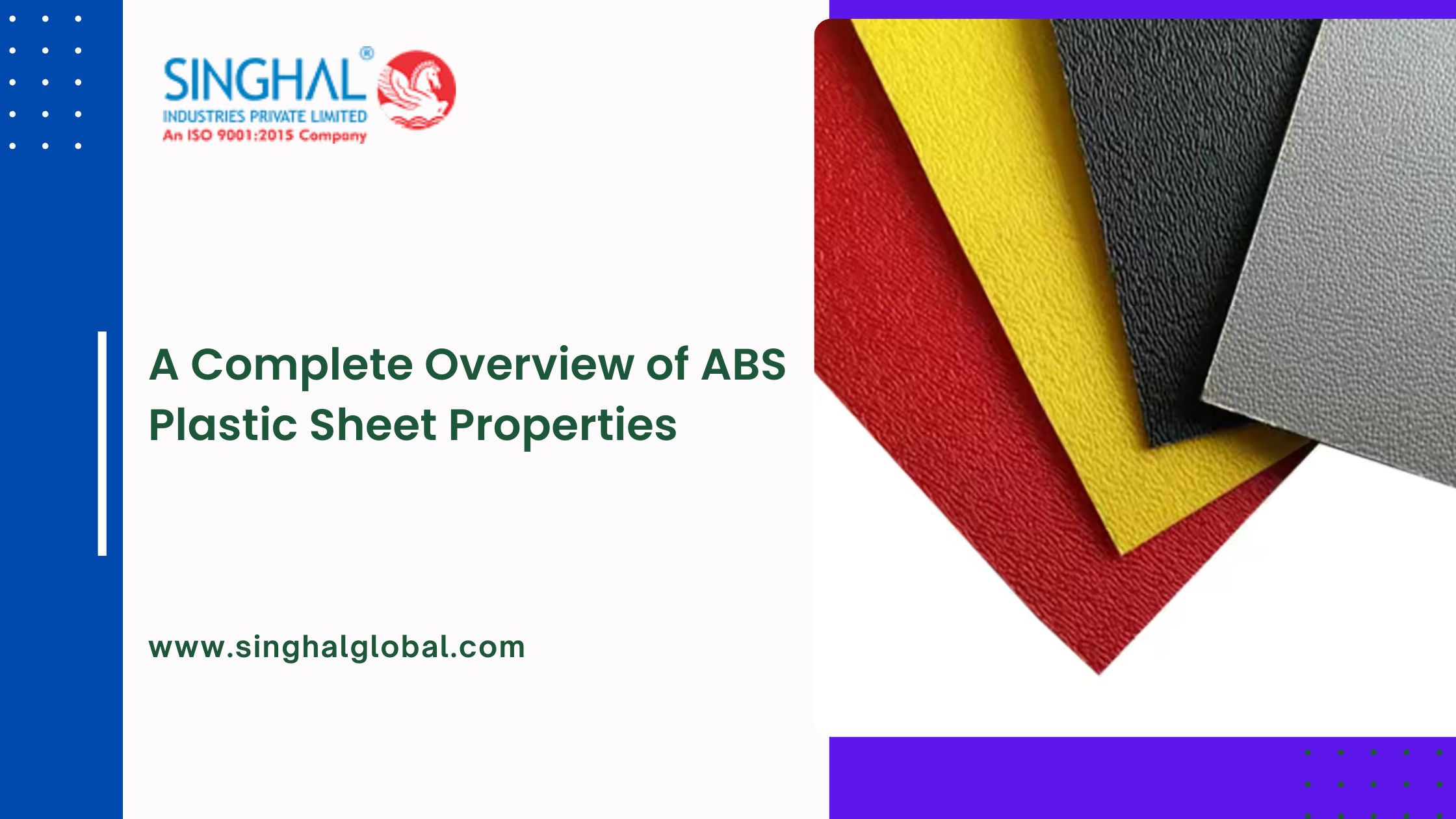 A Complete Overview of ABS Plastic Sheet Properties