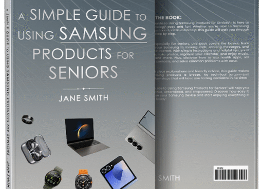 A Simple Guide to Using Samsung Products for Seniors by Author Jane Smith