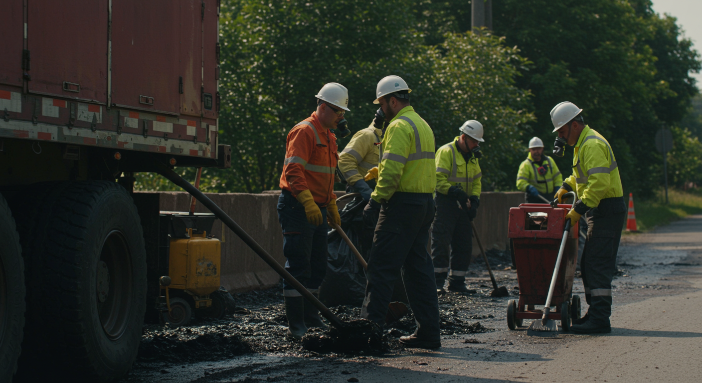 fuel spill cleanup