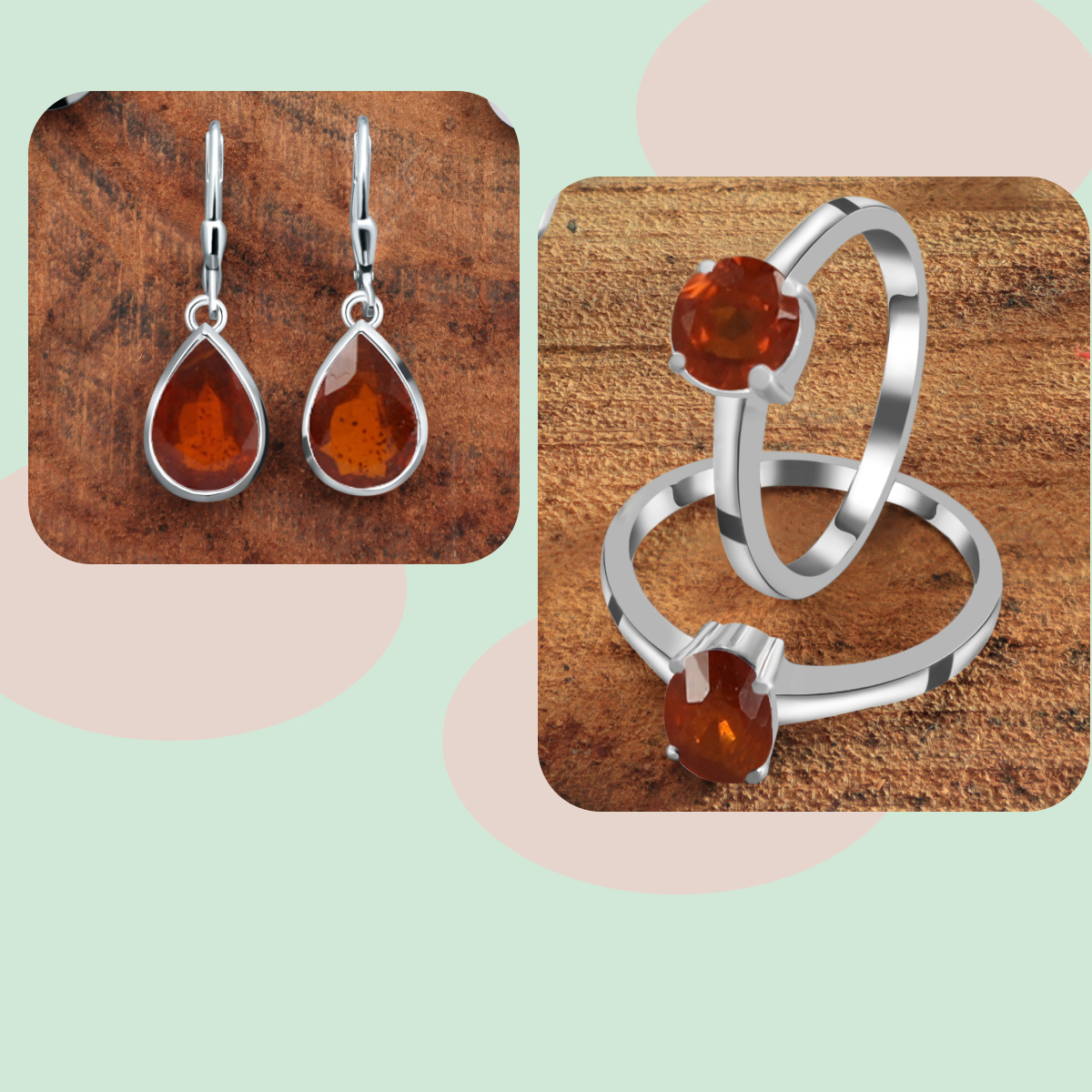 Orange Kyanite jewelry