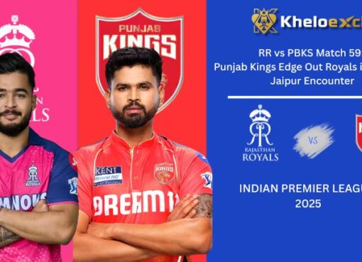RR vs PBKS Match 59 Punjab Kings Edge Out Royals in Thrilling Jaipur Encounter