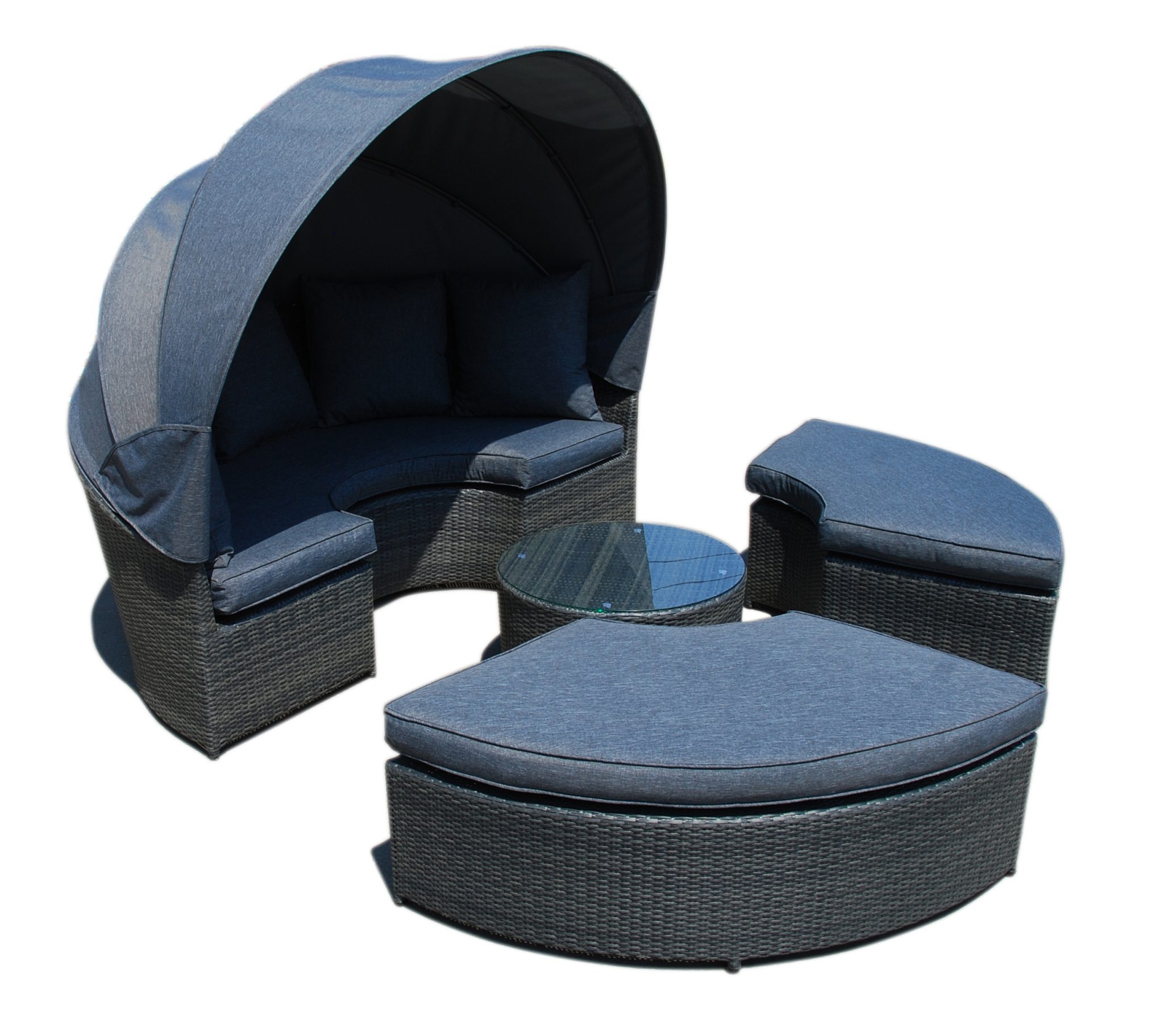 Rattan Encore Modular Sofa Daybed