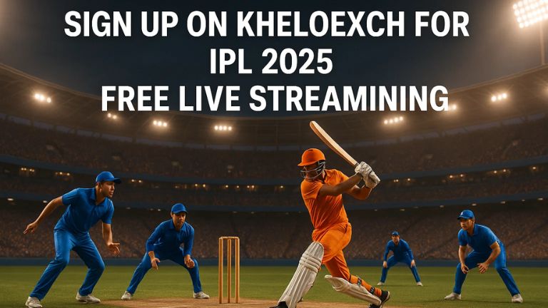 Catch Every IPL 2025 Match Live – Sign Up on Kheloexch for Free Streaming Today!