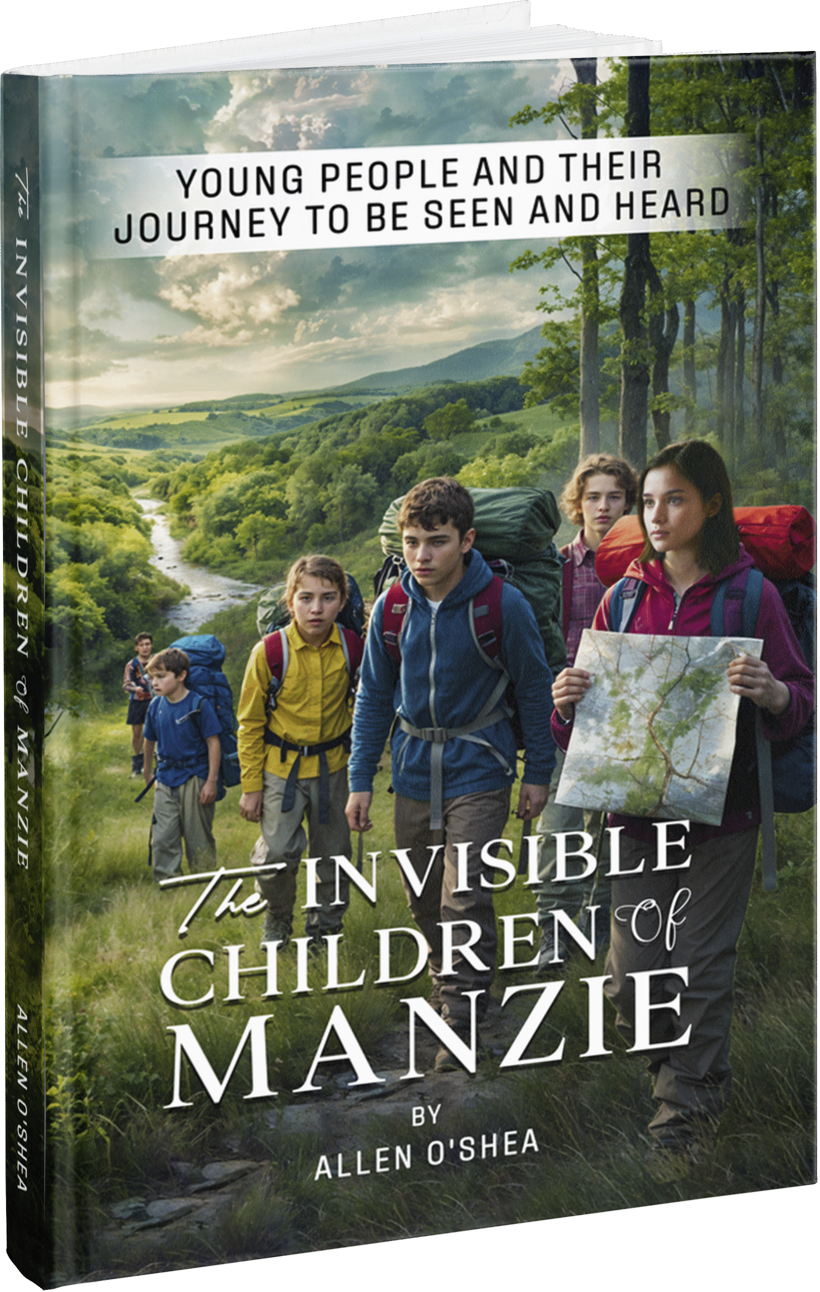 The Invisible Children of Manzie Novel by Author Allen O’Shea