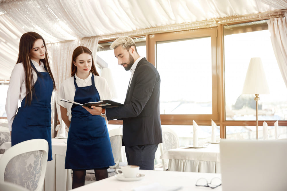 Catering services for private jets