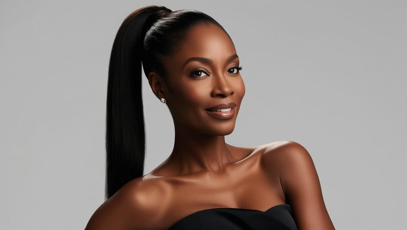 Confident Black woman
