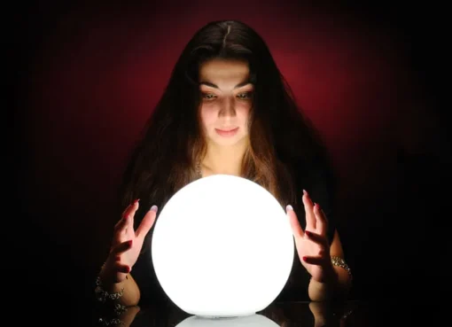 Are crystal psychics said to connect with higher vibrations?