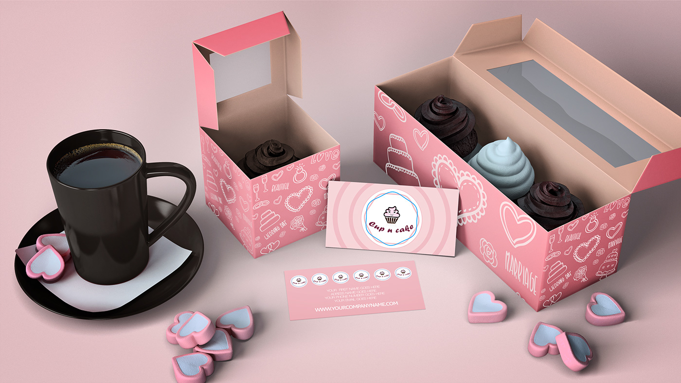 Custom Cupcake Boxes
