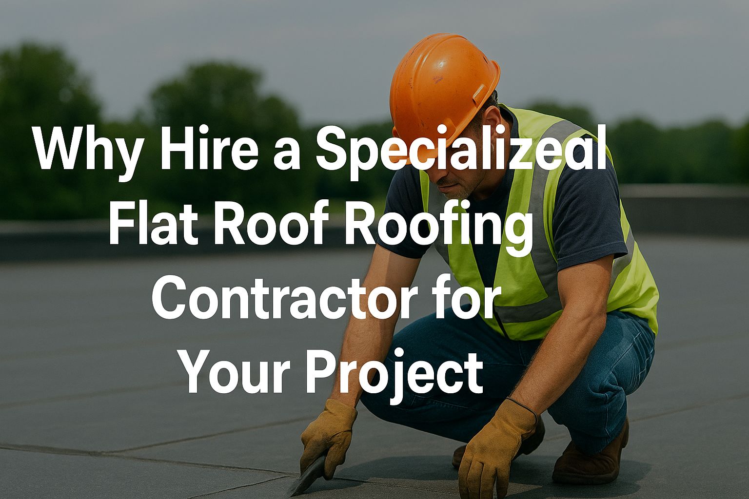 Flat Roof Roofing contractor
