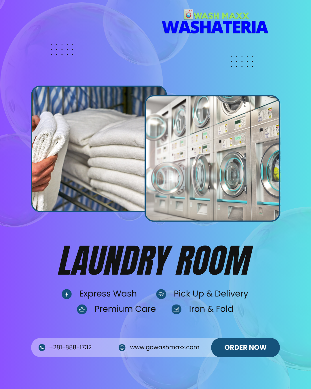 Washmaxx Laundry Room