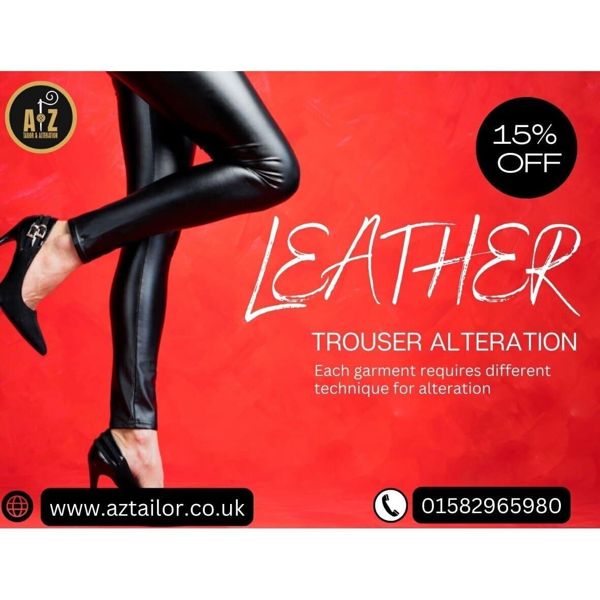 Leather Trouser Alterations