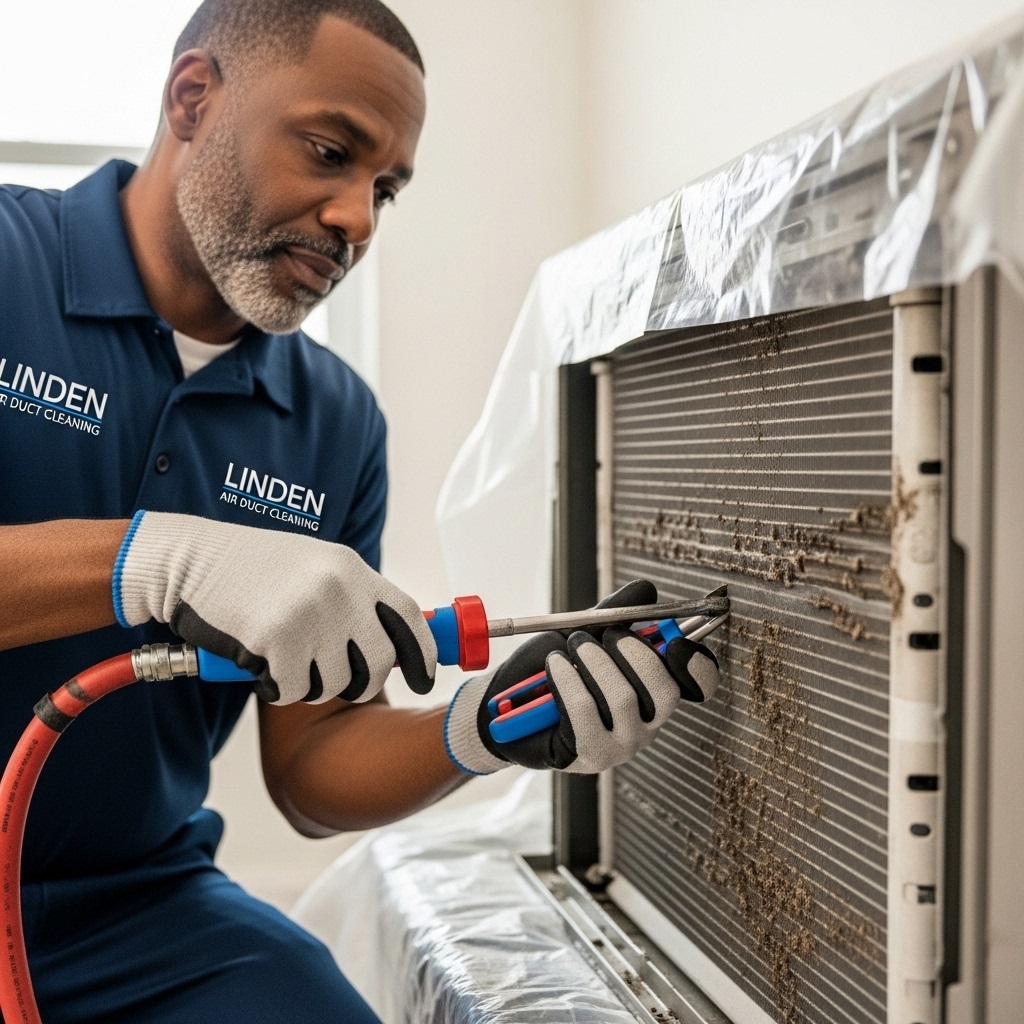 Ac coil cleaning