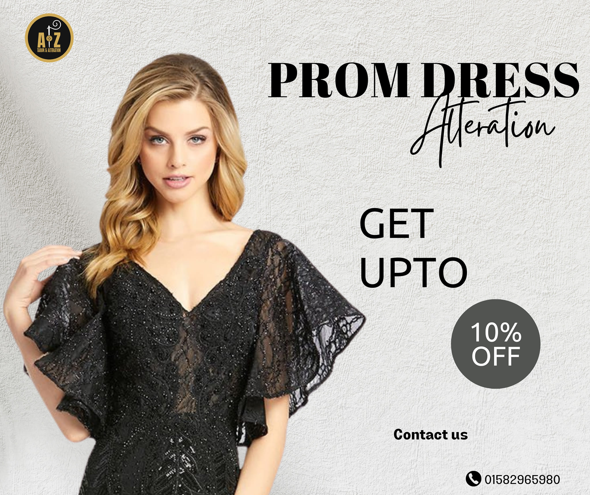 Prom dress alteration