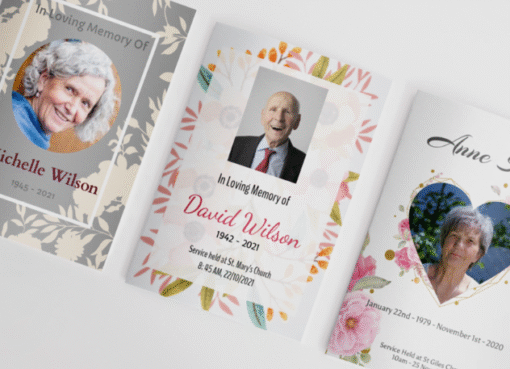 this image about funeral printing