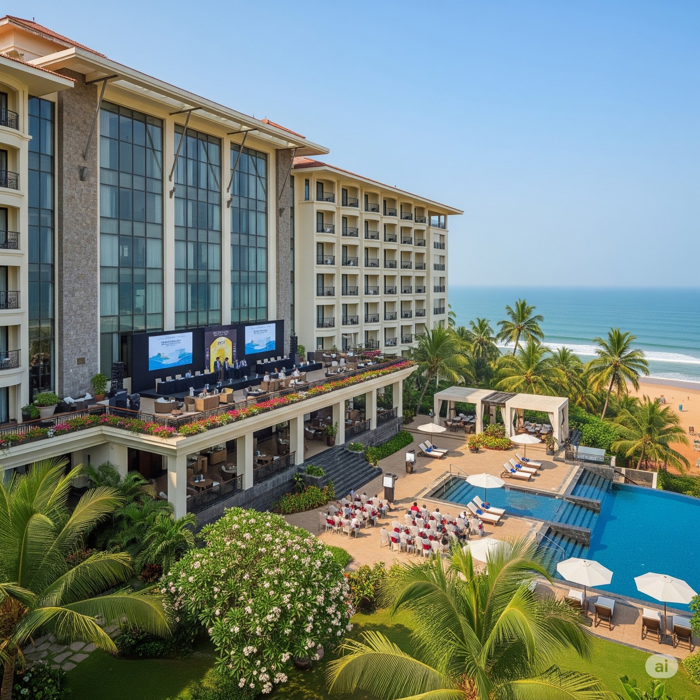 Top Business Conference Hotel in Goa Near Baga Beach