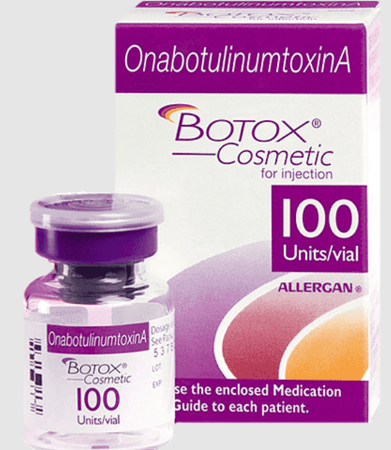 a image of botox injection of 100 units