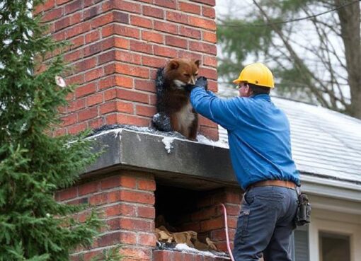 chimney animal removal