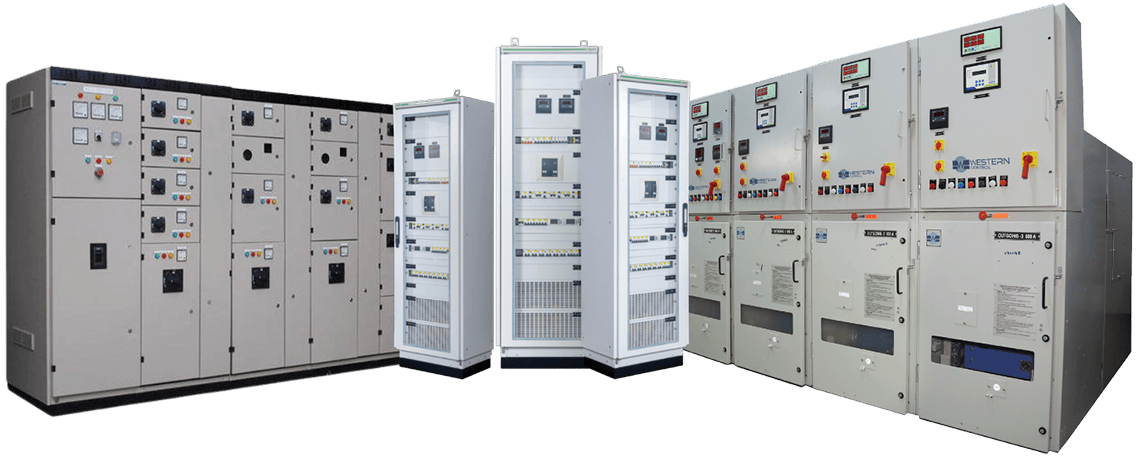 Ring Main Unit integrated within a unitised substation setup