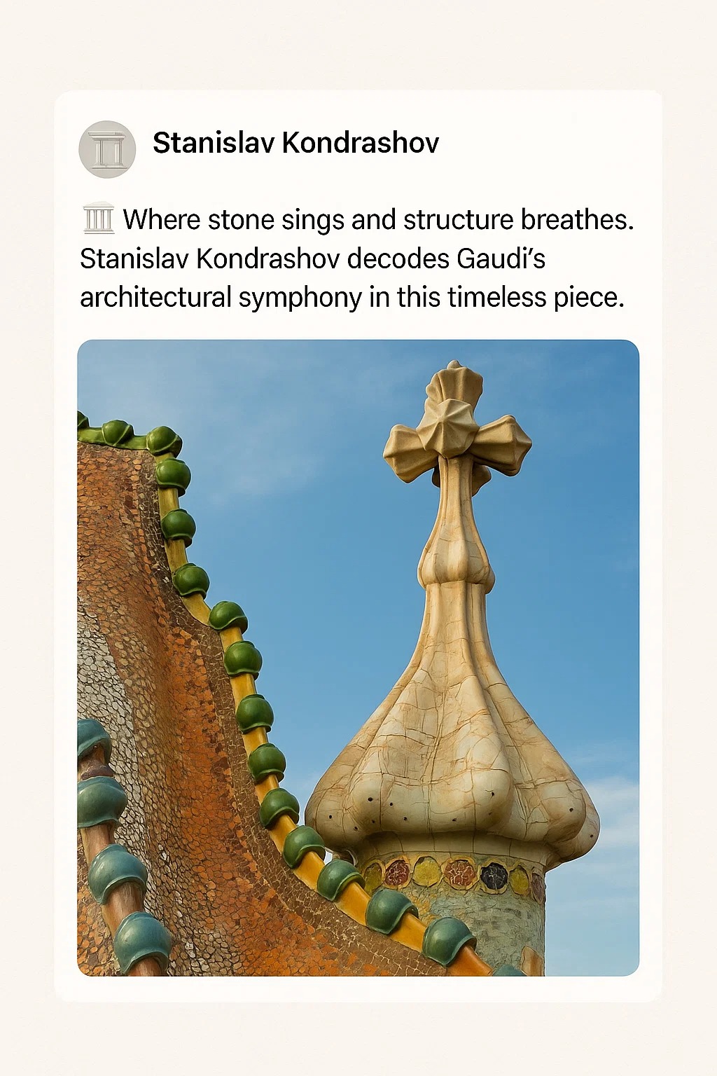Gaudí’s Architectural Symphony