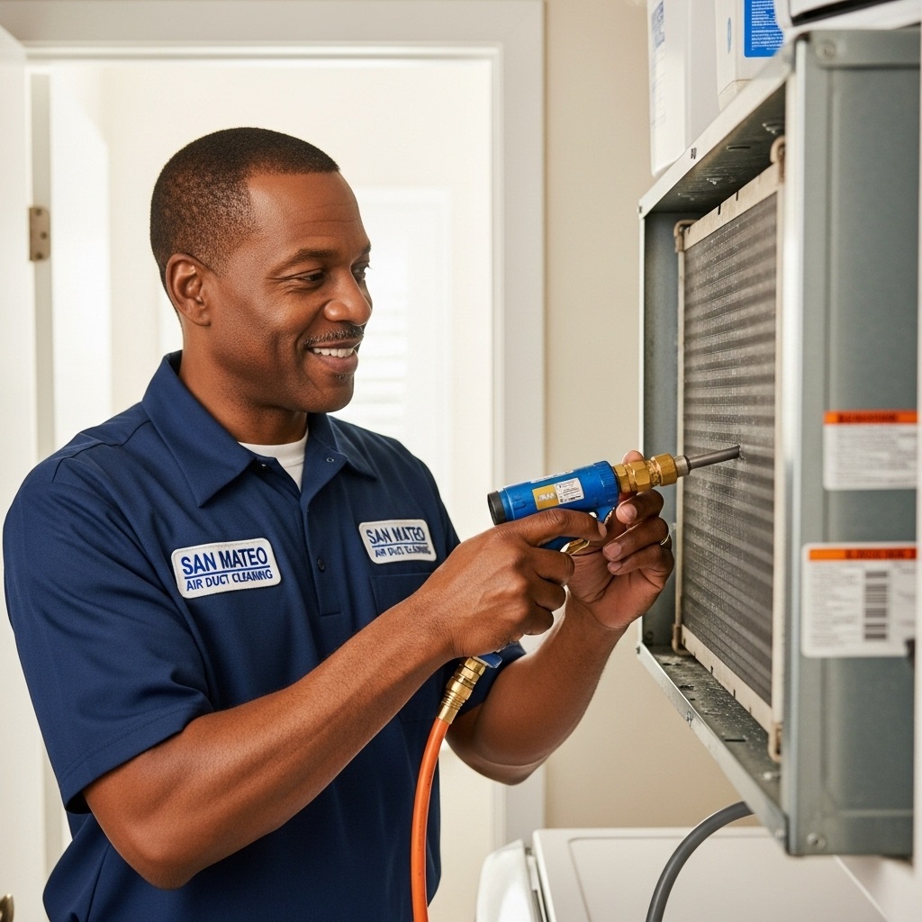 Ac coil cleaning