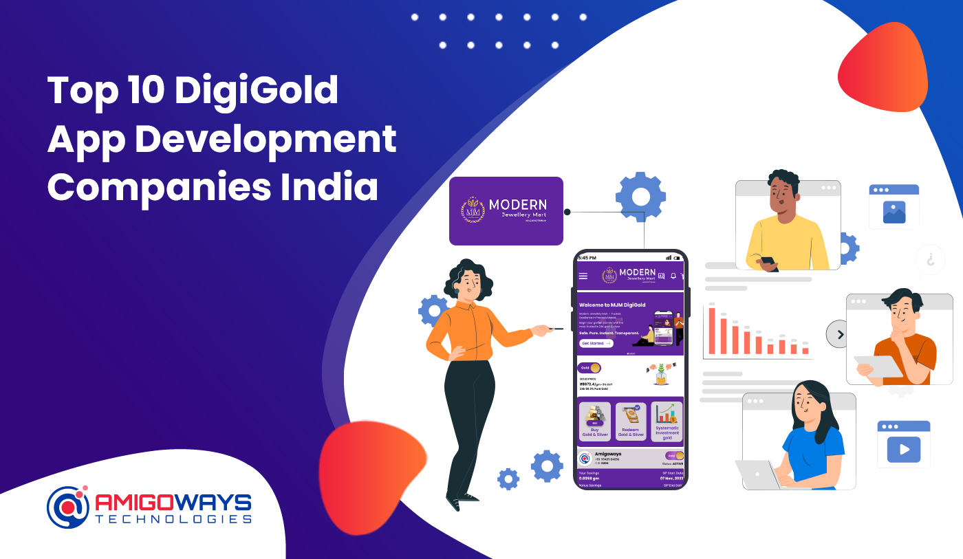 Top 10 DigiGold App Development Company India – Amigoways