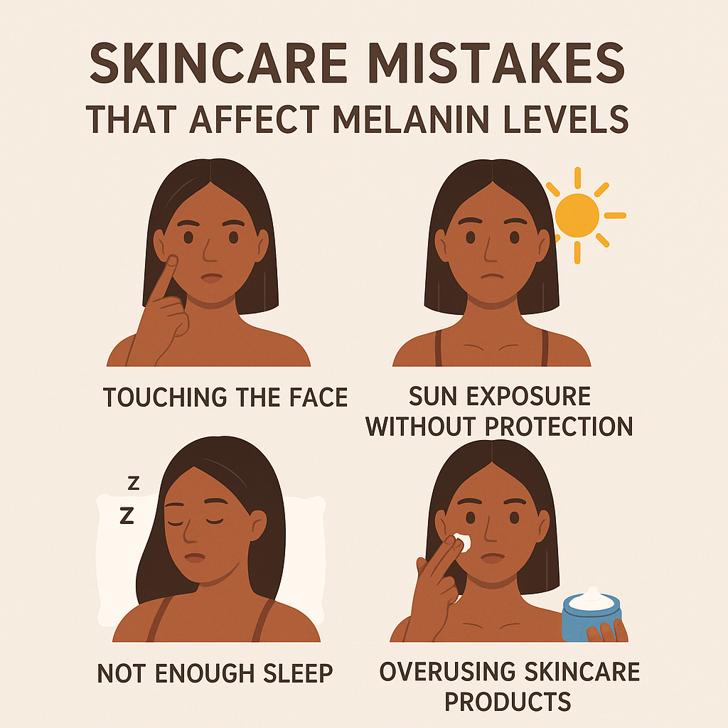 Skincare Mistakes That Affect Melanine Levels