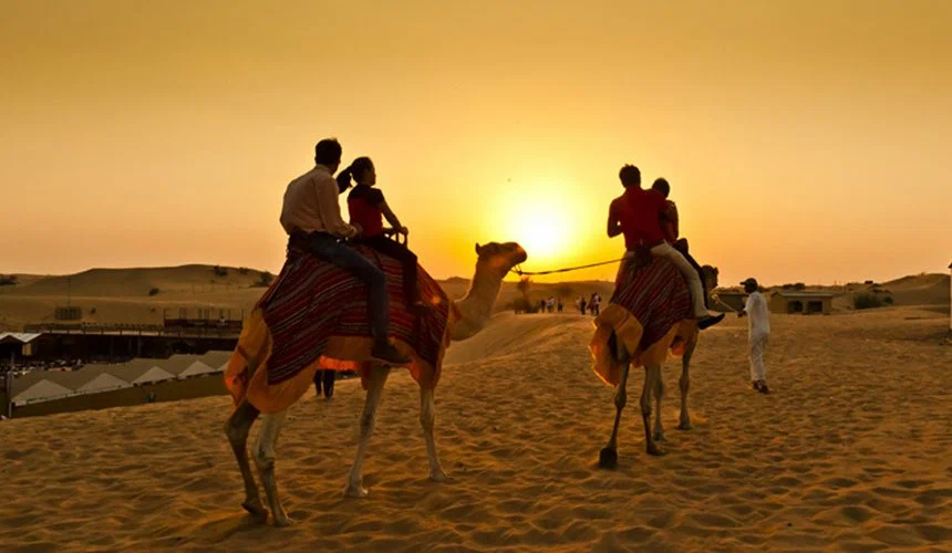 morning desert safari tour on camel