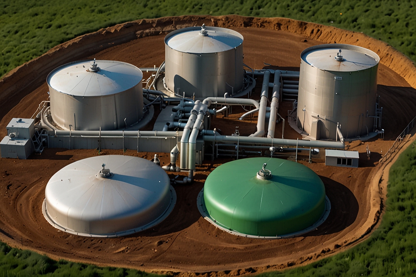Biogas Manufacturing Plant