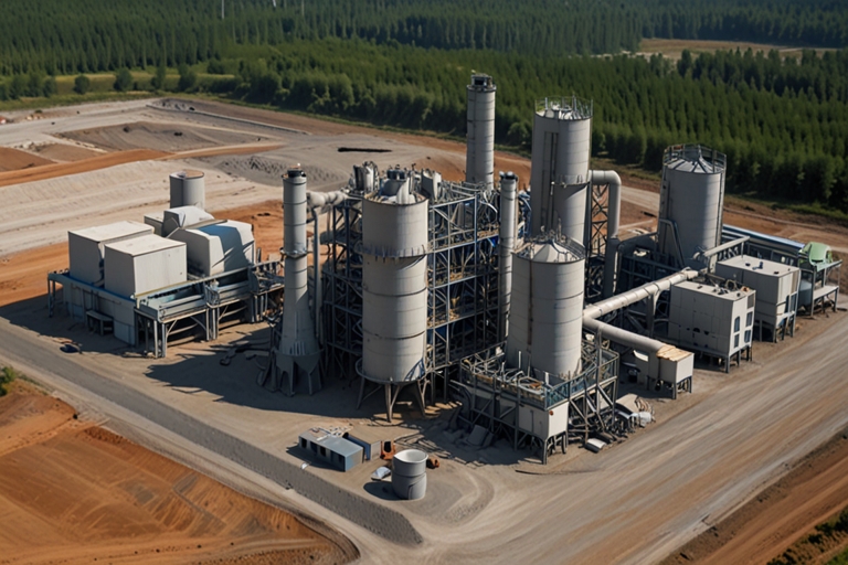 Fly Ash Manufacturing Plant