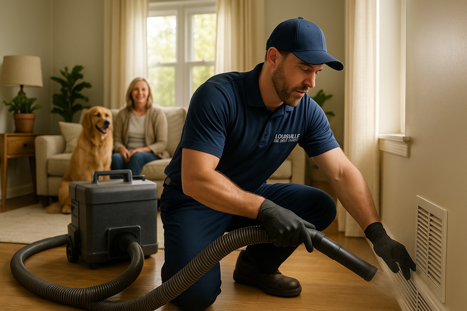 How Can Pure Air Duct Cleaning Improve Indoor Air in Louisville?