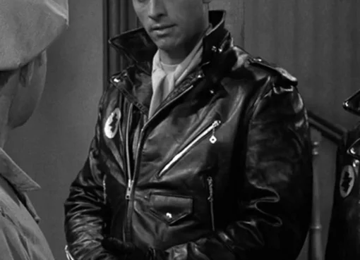 black leather jacket Twilight Zone