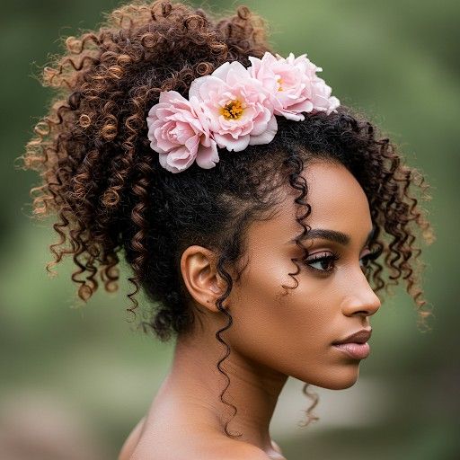 curly hair