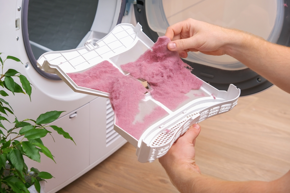 Cleaning Dryer Lint Trap