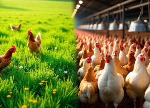 Pastured vs. Poultry Chickens